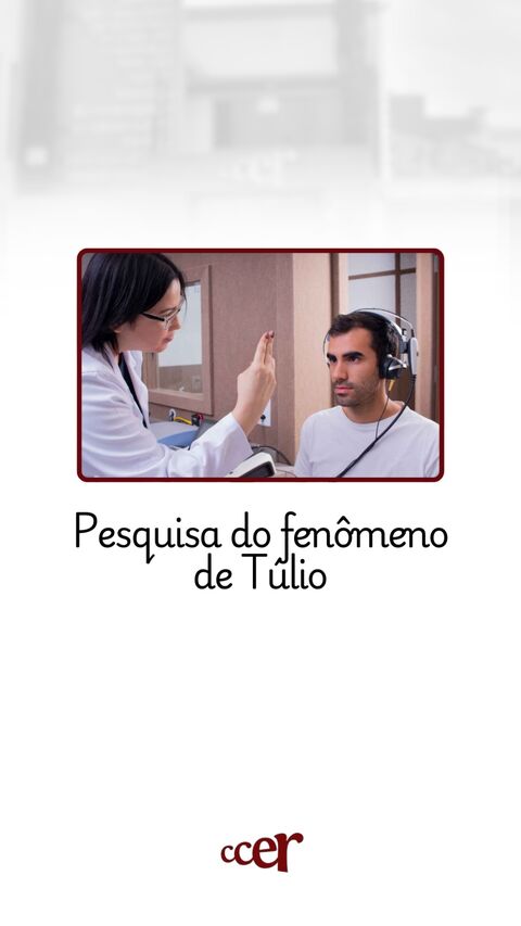 Pesquisa do fenômeno de Tullio — CCER Anápolis